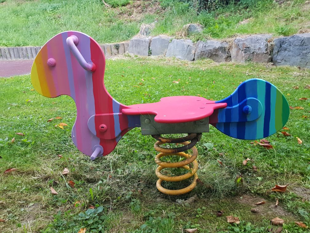 Spielgerät am Spielplatz